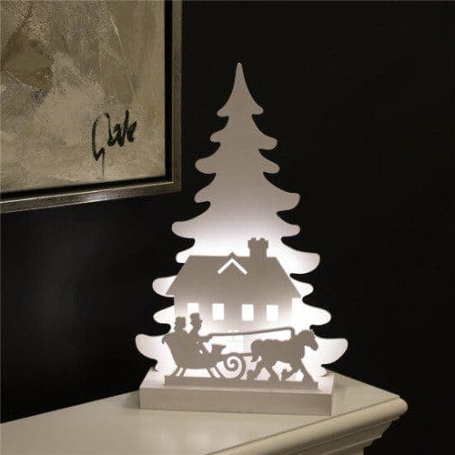 Jouluvalot 3D LED jouluvalot jänis motiivi NORDIC WINTER (780-552)