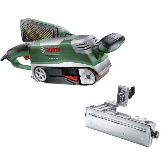 Bosch PBS 75 AE Set, Nauhahiomakone, Vihreä, Harmaa, 200 m/min, 350 m/min, AC, 750 W