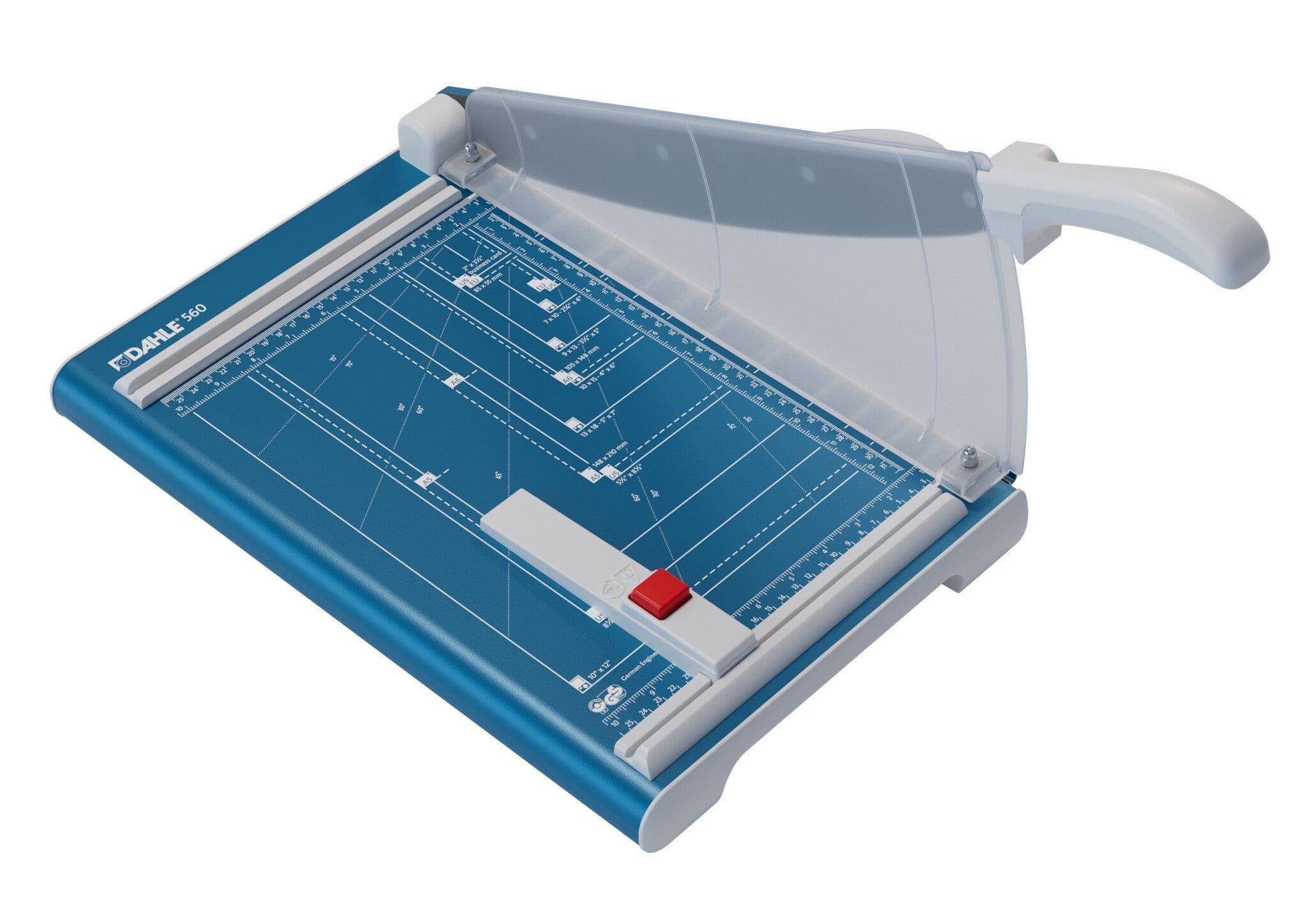 Dahle 533, 1,5 mm, 15 arkkia, 34 cm, Manuaalinen lukitus, Terästä, A4