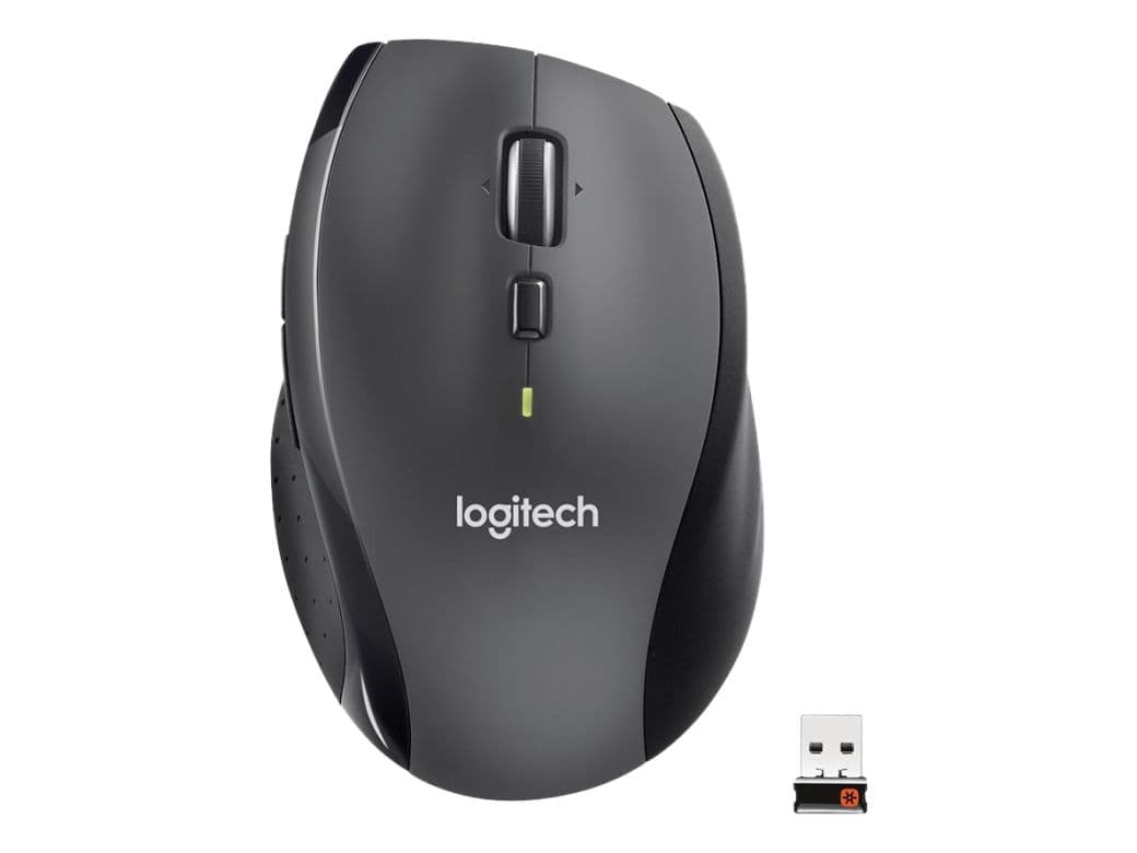 Logitech Customizable Mouse M705, Oikeakätinen, Optinen, Langaton RF, 1000 DPI, Puuhiili