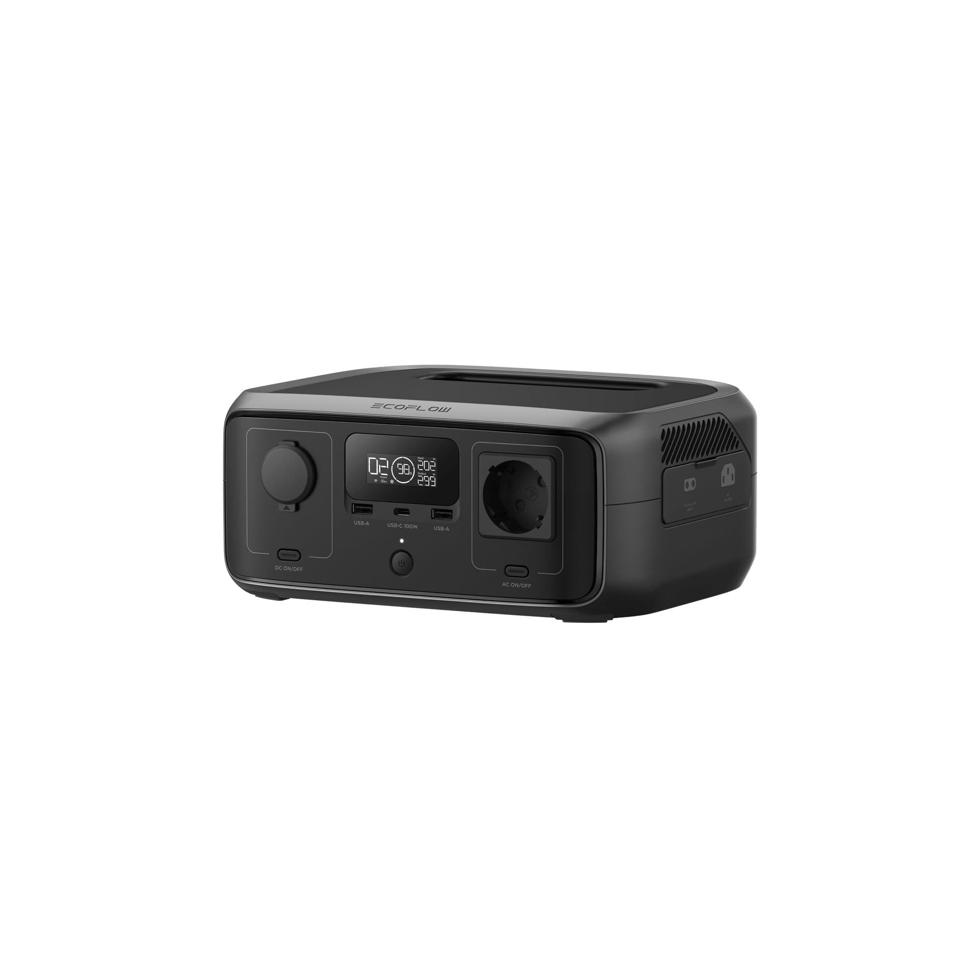 EcoFlow RIVER 3 Portable Power Station - 245Wh capacity, 300W rated output, X-Boost up to 600W