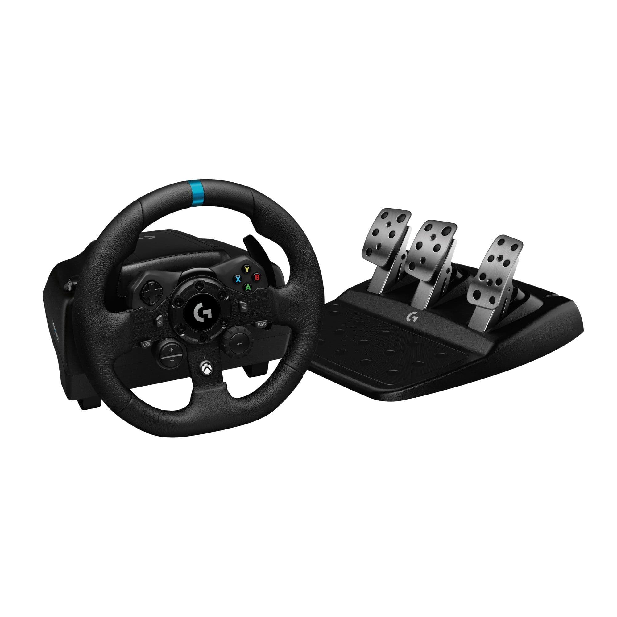 Logitech G923 - Pyörä- ja poljinsarja - langallinen - PC:lle, Microsoft Xbox Onelle