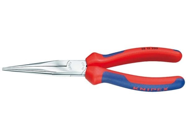 Knipex 38 15 200 Elektroniikka- ja hienomekaniikka Litteäpihdit suorat 200 mm