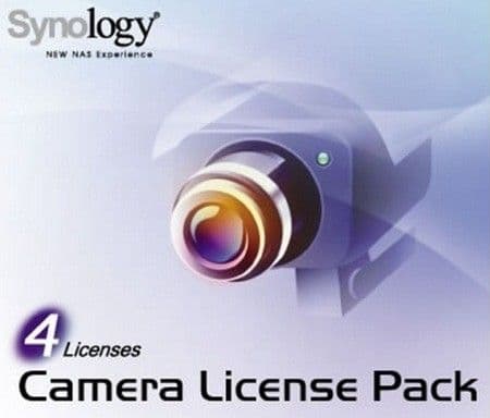 Synology Surveillance Device License Pack - Lisenssipaketti - 4 kameraa