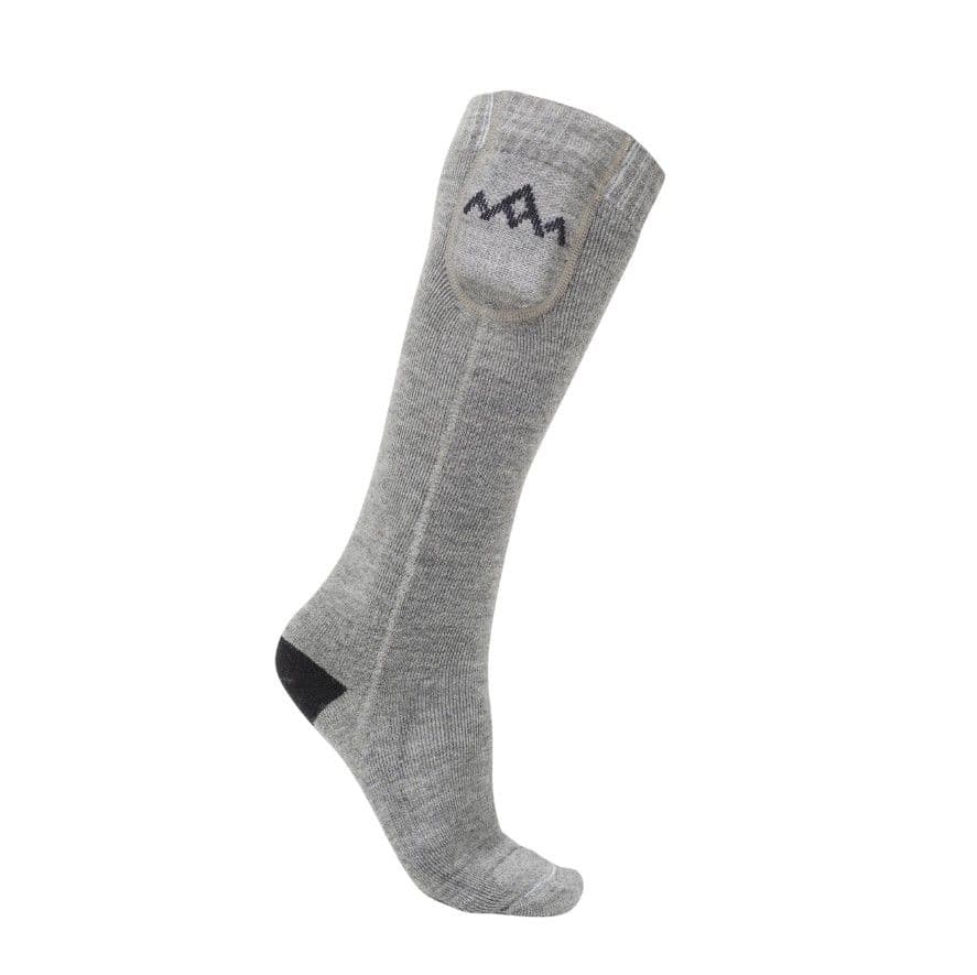 HeatX Heated Everyday Socks w/batt. V2 S - Grey