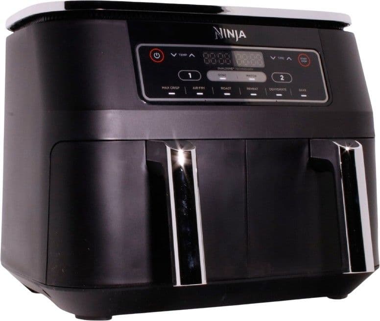 Ninja AF300EU Double 7.6 L Stand-alone 2470 W Hot air fryer Black