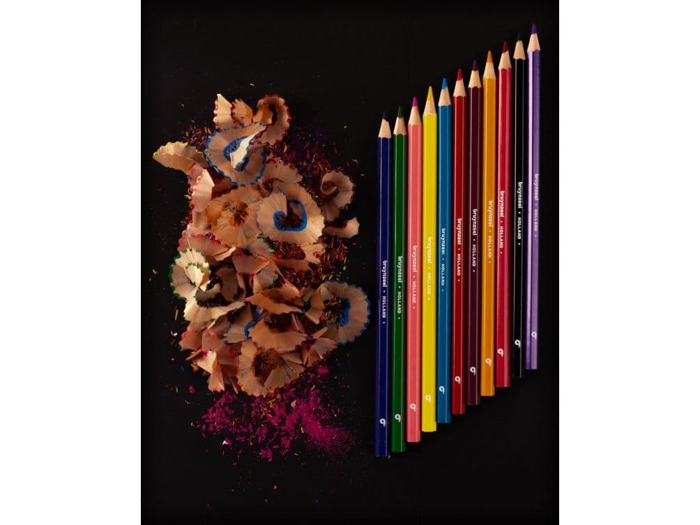 Bruynzeel Super Colour Pencils tin with 60 colours