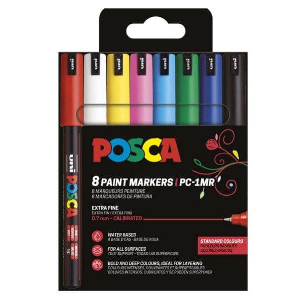 POSCA PC-1MR 8kpl Perusvärit