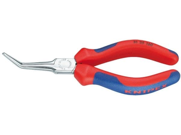 Knipex 31 25 160, Kärkipihdit, 2,5 mm, 5,5 cm, Terästä, Sininen, Punainen, 160 mm