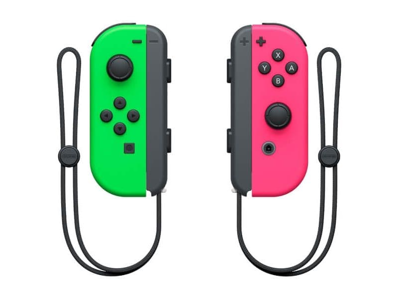 NINTENDO Joy-Con (L)/(R) - Gamepad - langaton - neonvihreä, neonpinkki (2 kpl) - Nintendo Switchille