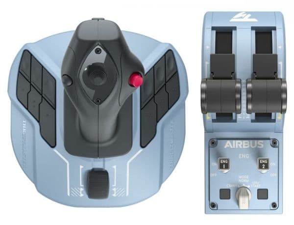 Thrustmaster Airbus Edition, Ohjaussauva, PC, Analoginen/Digitaalinen, Langallinen, USB, USB Type-C