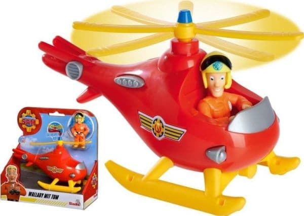 Palomies Sam Crane etsintä- ja pelastusauto 50cm SIMBA SIMBA