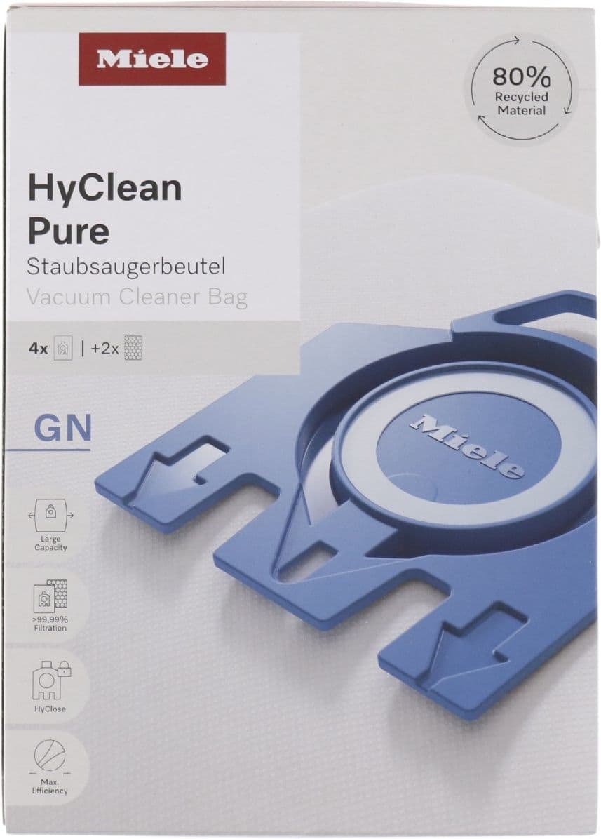 Miele HyClean Pure GN -pölynimurin pussit - 4 kpl
