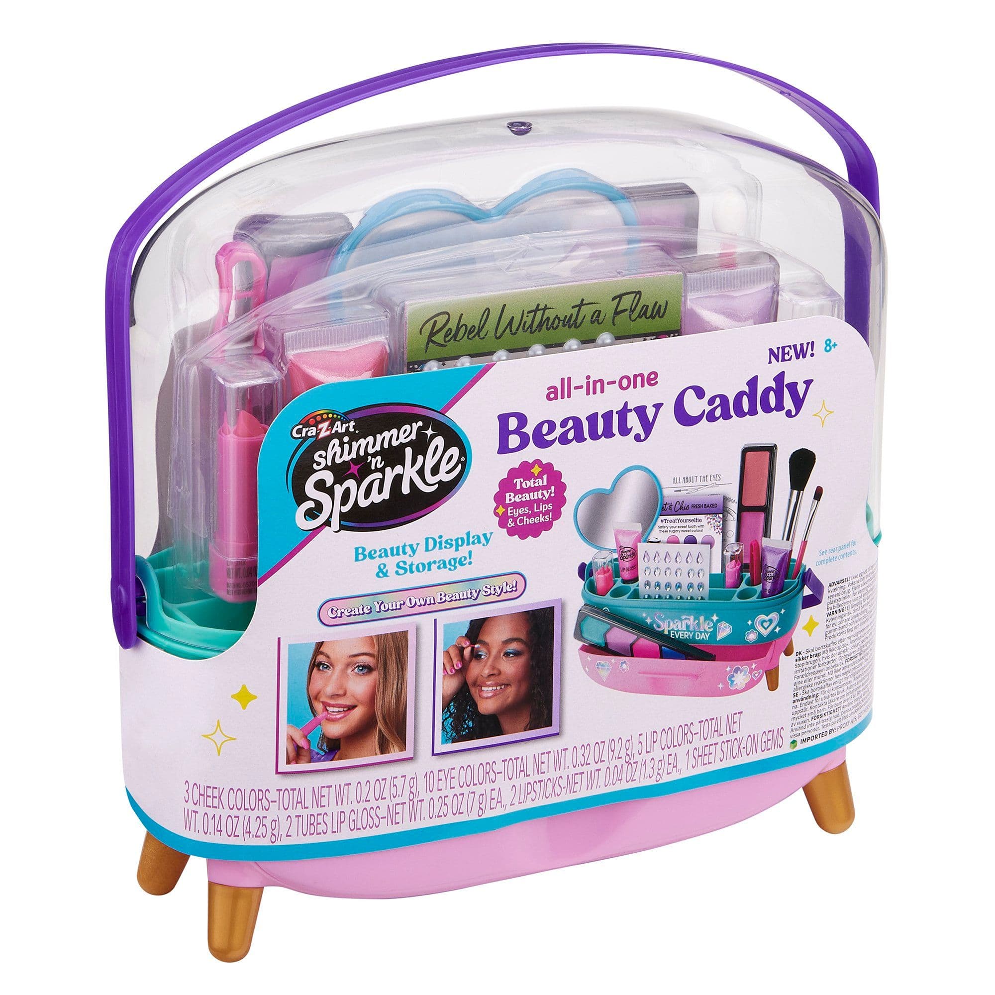 Character Options SHIMMER N SPARKLE all-in-one beauty caddy