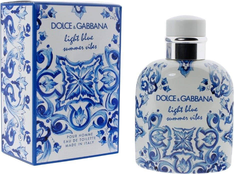 D&G LIGHT BLUE SUMMER VIBES POUR HOMME EDT/S 125ML