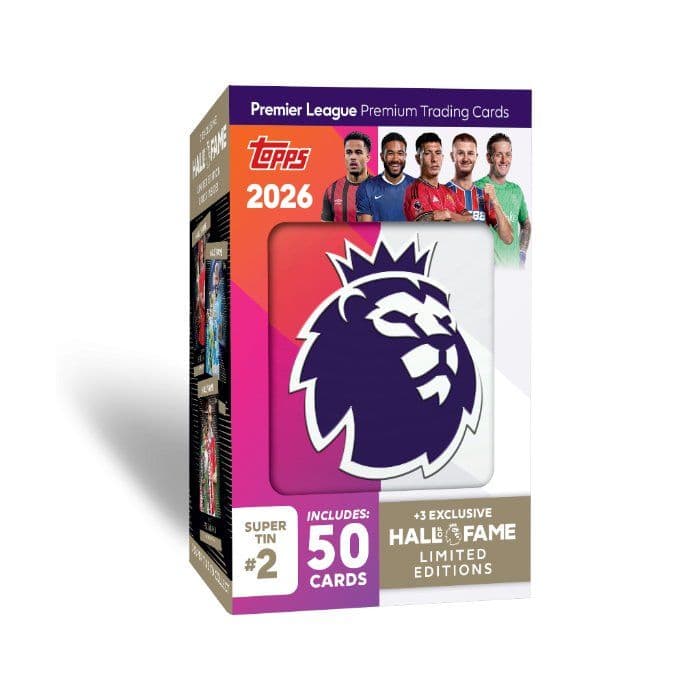 Topps Premier League Super Tin - Assorted
