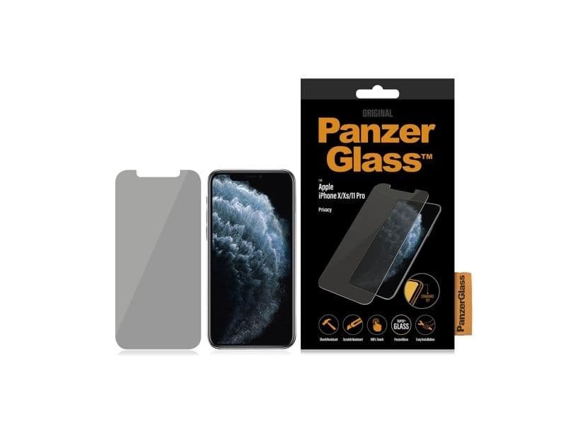 PanzerGlass P2661, Apple, Apple - iPhone X, Apple - iPhone Xs, Apple - iPhone 11 Pro, Asennus kuivana, Naarmuuntumisenkestävä, Iskunkestävä, Antibakteerinen, Läpinäkyvä, 1 kpl