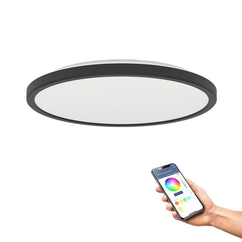 EGLO ROVITO-Z LOFT Ø300 RGB/CCT 14.4W 1800LM M/FJERNB. IP44 LAJITTELU