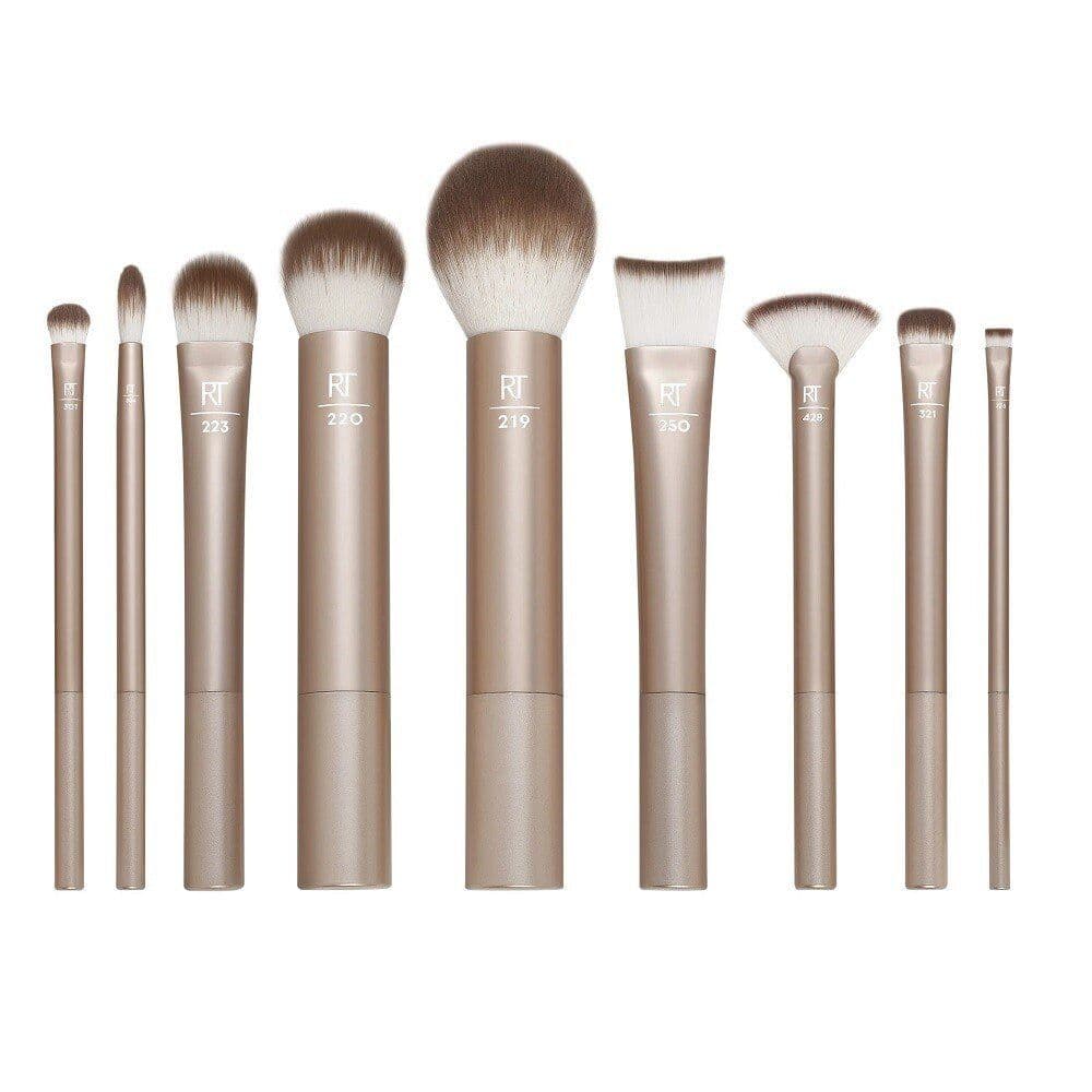 Real Techniques REAL TECHNIQUES_SET Au Naturale kasvomeikkisiveltimet 9kpl.