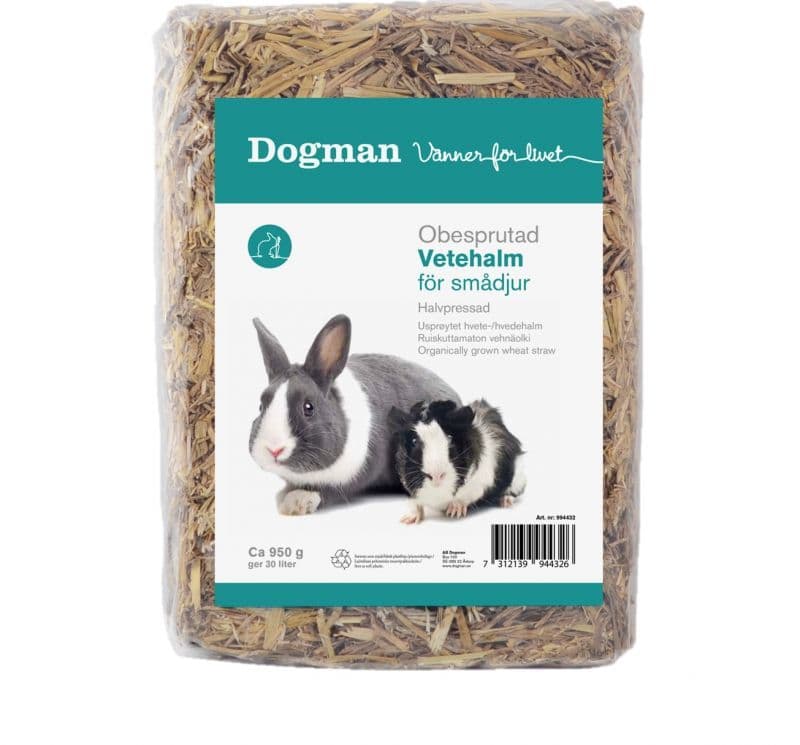 DOGMAN Vehnän oljet noin 110 litraa