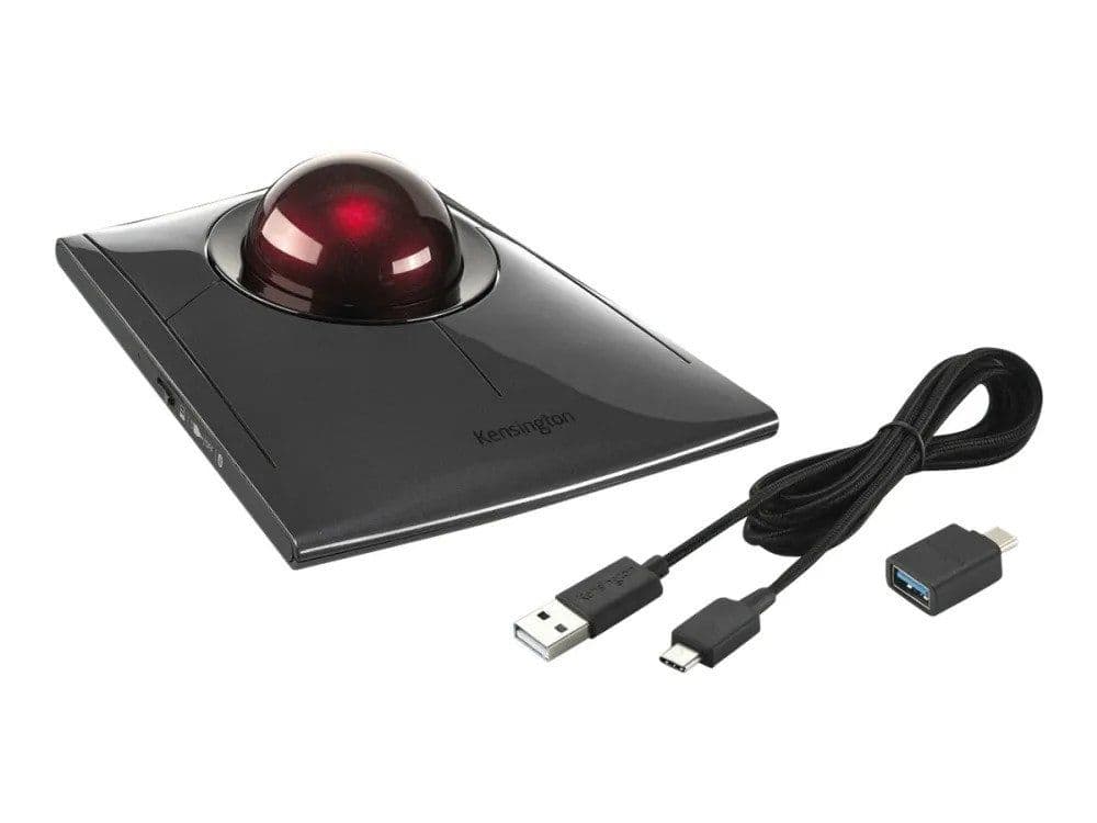 Kensington SlimBlade™ Pro Trackball, Trackball, Bluetooth/USB, Lajittelu, USB, 1 kpl