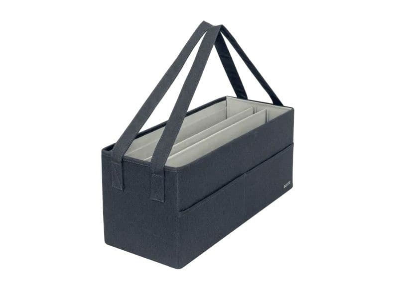 Leitz 64440089 Käsilaukku/olkalaukku kangas musta Unisex (64440089)