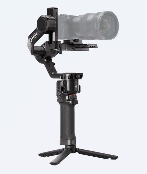 DJI RS 5, Käsikameran vakauttaja, Alumiini, Musta, 1/4, 3 kg, Sony: FX3/A7M4/A7C/A1 + FE 24-70mm F2.8<br> Canon: R5 Mark II + RF 24-70mm F2.8<br> Nikon: Z6...