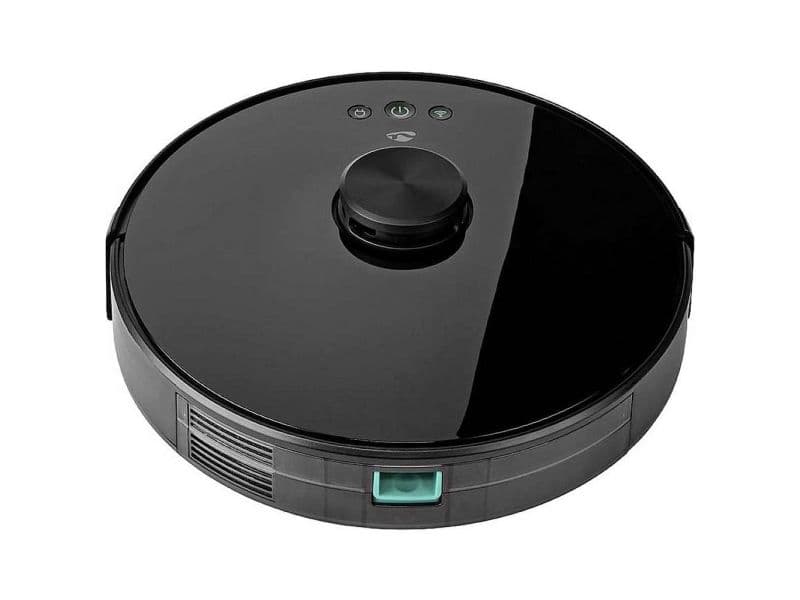 Nedis WIFIVCL001CBK, Pussiton, Musta, Pyöreä, 0,6 L, 65 dB, 0,35 L