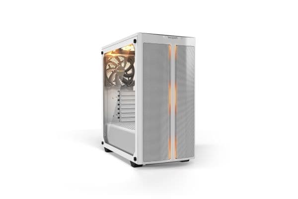 be quiet! Pure Base 500DX, Midi Tower, PC, Valkoinen, ATX, mikro ATX, Mini-ATX, Akryylinitriilibutadieenistyreeni (ABS), Terästä, Karkaistu lasi, Sininen, Vihreä, Punainen