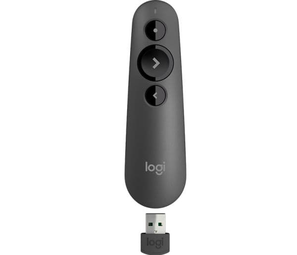Logitech R500s - Esittelykaukosäädin - 3 painiketta - grafiittipintainen