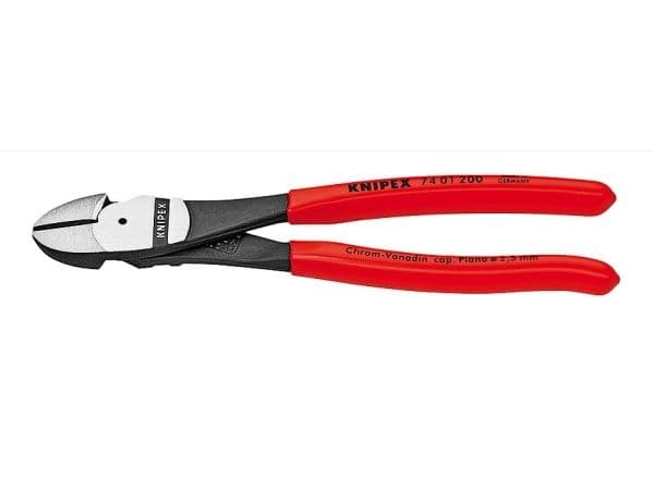 Knipex 74 01 180 Workshop Power-sivuleikkuri viisteellä 180 mm