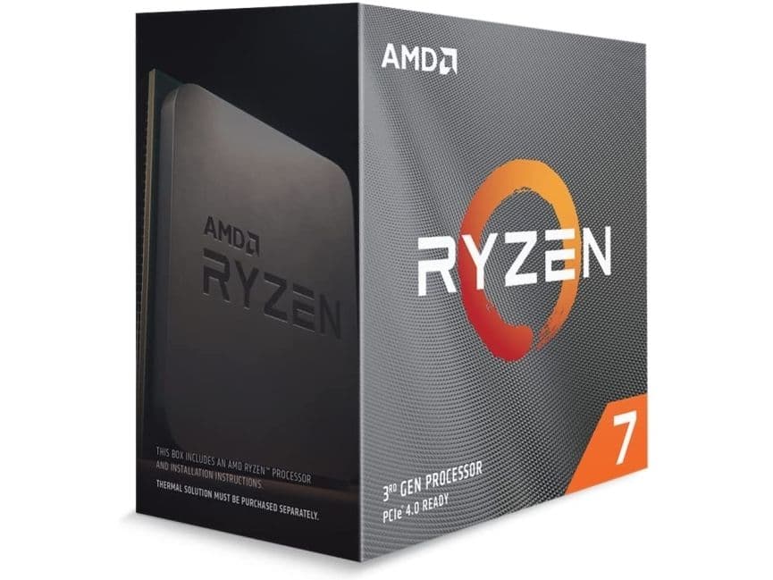 AMD Ryzen 7 5700X, AMD Ryzen™ 7, Kanta AM4, 7 nm, AMD, 5700X, 3,4 GHz