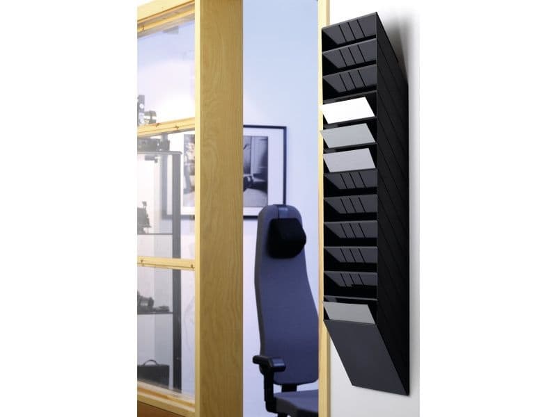 Durable FLEXIBOXX, 12 hyllyä, Musta, A4, 348 mm, 95 mm, 1045 mm