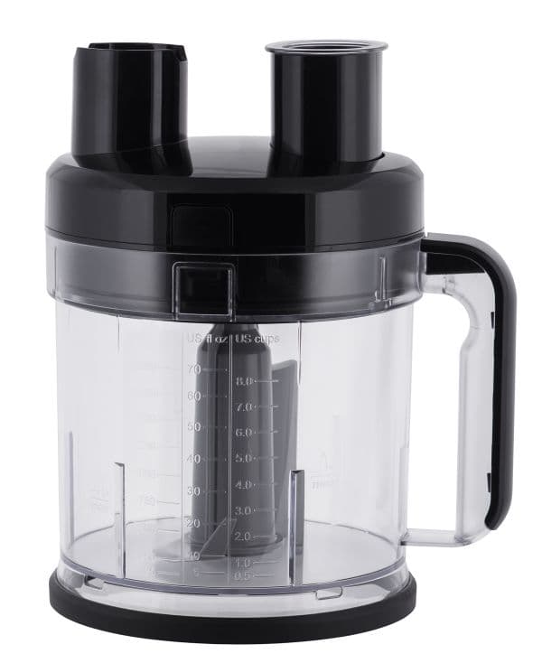 Braun MultiQuick 9 MQ 9195XLI, Upotettava sekoitin, 2 L, Jäänmurskaus, 1,2 m, 1200 W, Musta, Ruostumaton teräs