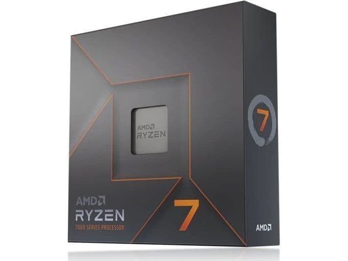 AMD Ryzen™ 7 7700X - 4,5 GHz/5,4 GHz - 8 ydintä - 16 säiettä - 32 Mt:n välimuisti - Socket AM5 - Box