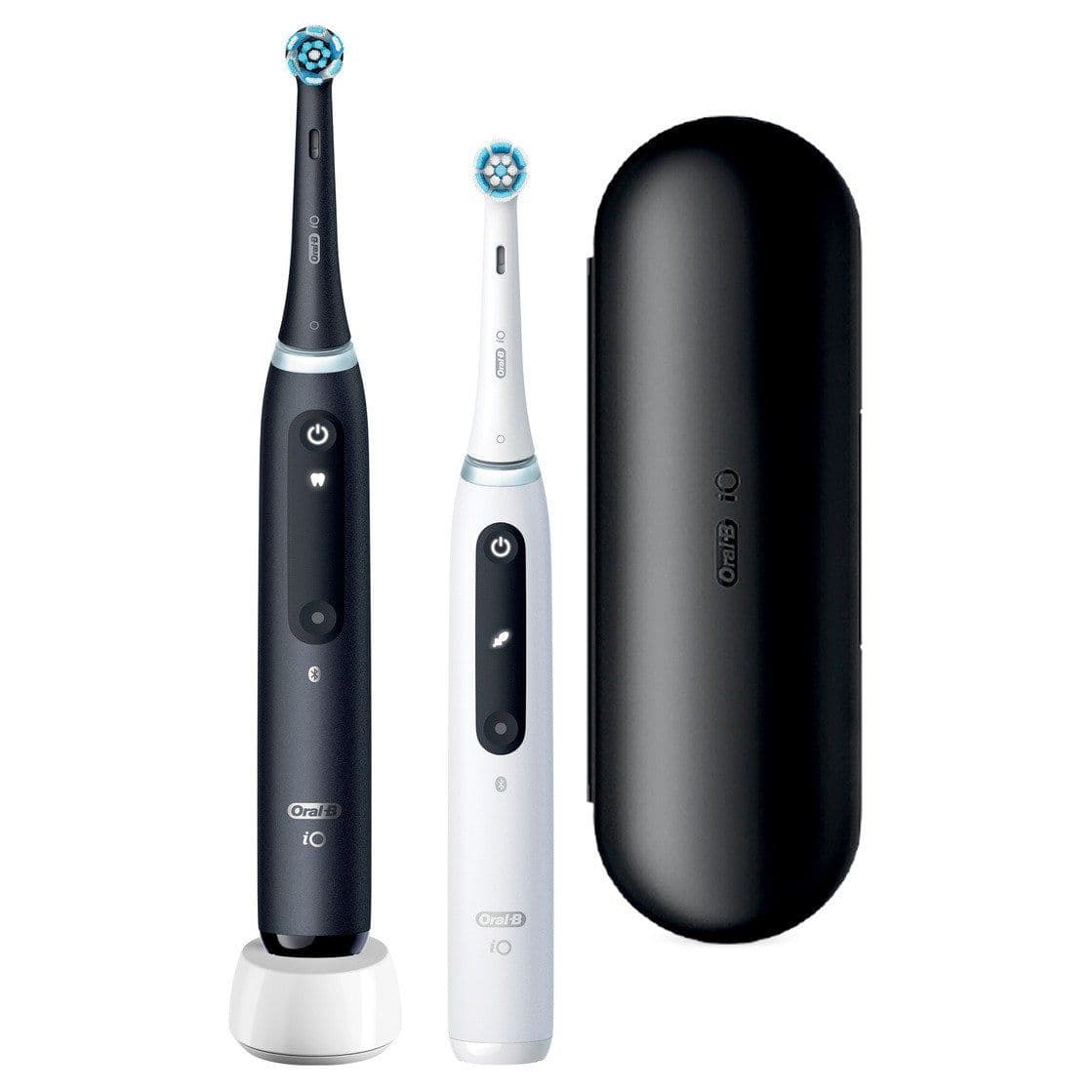Oral-B iO Series 5 Duo -sarjan sähköhammasharjat - Musta ja Valkoinen