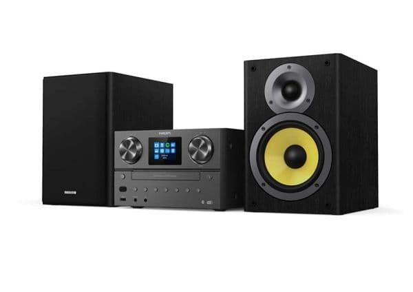 Philips | TAM8905/10 - Mikrojärjestelmä - DAB+/Bluetooth/CD/Spotify Connect - 2 x 50 wattia (yhteensä) - Lajittele