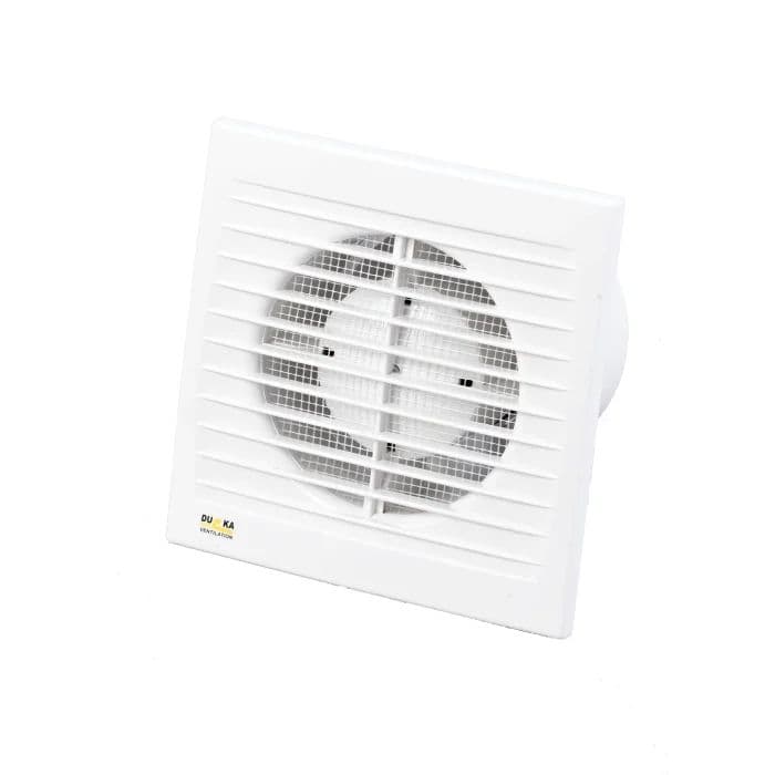 Duka Ventilator El 600 Th - Kosteus- JA aikaohjattu Ø100MM