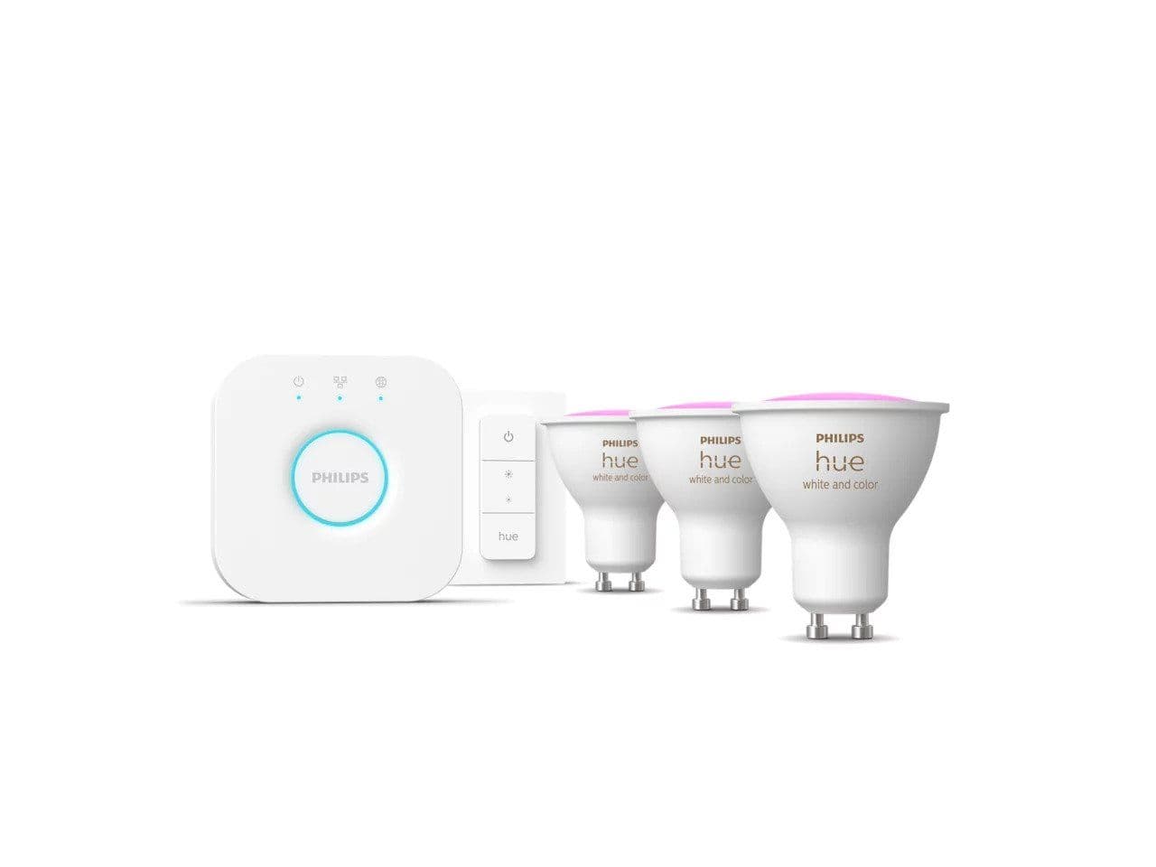 Philips Hue White and Color Ambiance -aloituspakkaus - GU10