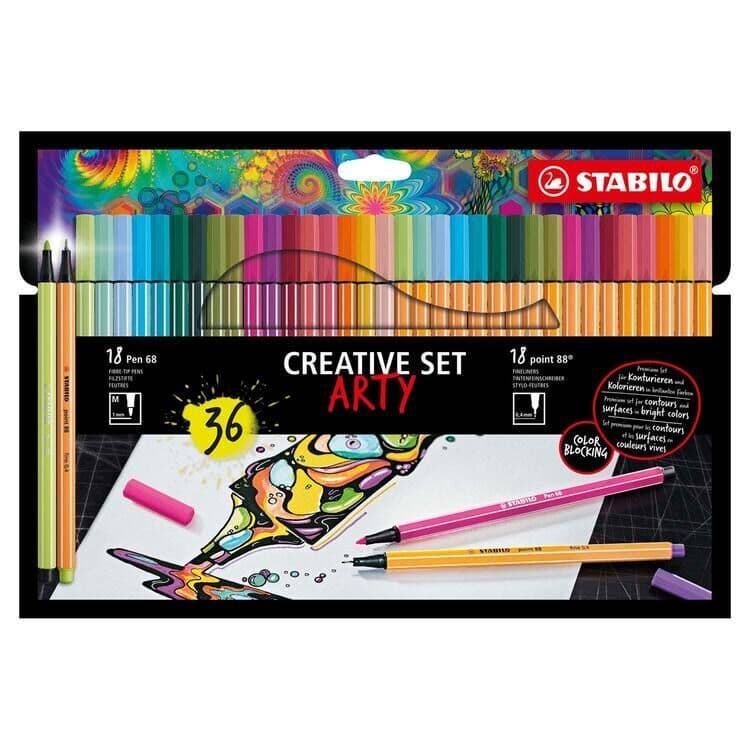 Stabillo Arty Creative set 36 dele