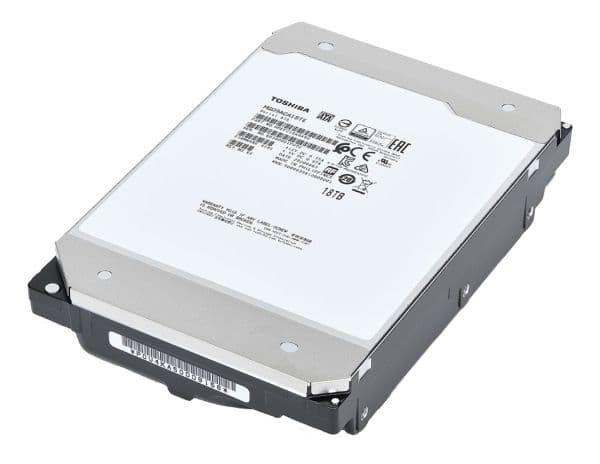 Toshiba MG09 Series MG09ACA18TE - Kiintolevy - 18 TB - sisäinen - 3,5 - SATA 6 Gb/s - 7200 rpm - puskuri: 512 MB