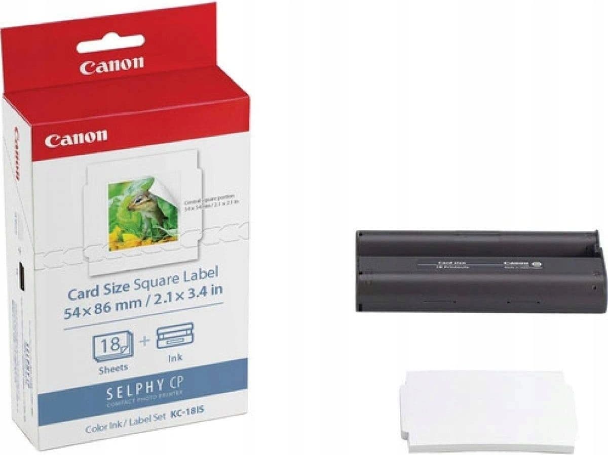 Canon 7429B001, Valkoinen, Mustesuihku, 54 x 86 mm