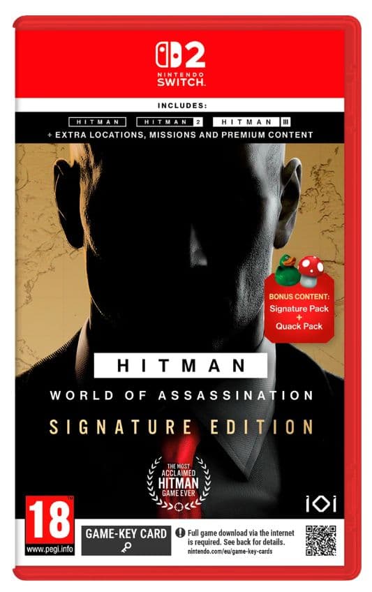 Hitman: World of Assassination - Signature Edition, Switch 2