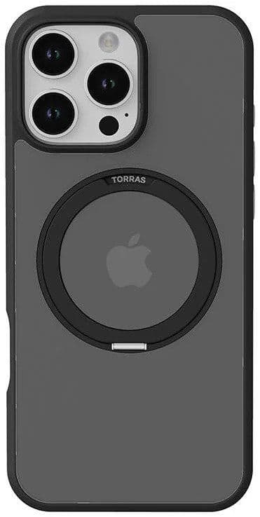 Torras Ostand Pro Case for iPhone 16 ProMax (Black)