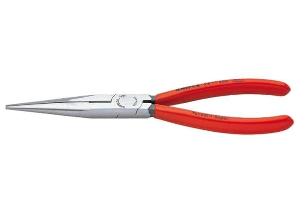 Knipex 26 11 200, Sivuleikkurit, 2,5 mm, 7,3 cm, Terästä, Muovi, Punainen