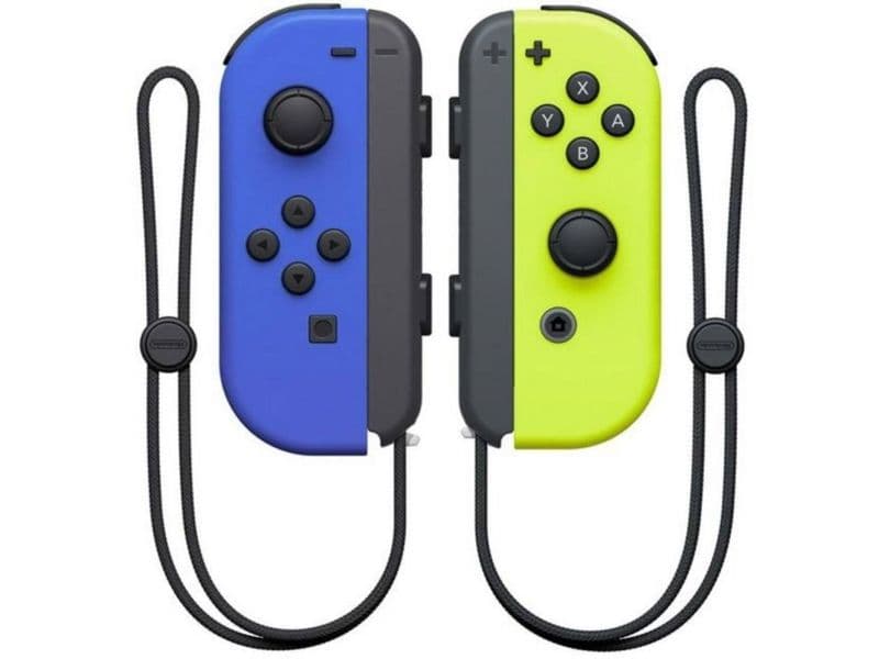 Nintendo | Joy-Con (vasen ja oikea) - Peliohjain - langaton - Neon Blue / Neon Yellow (setti) -: Nintendo Switch