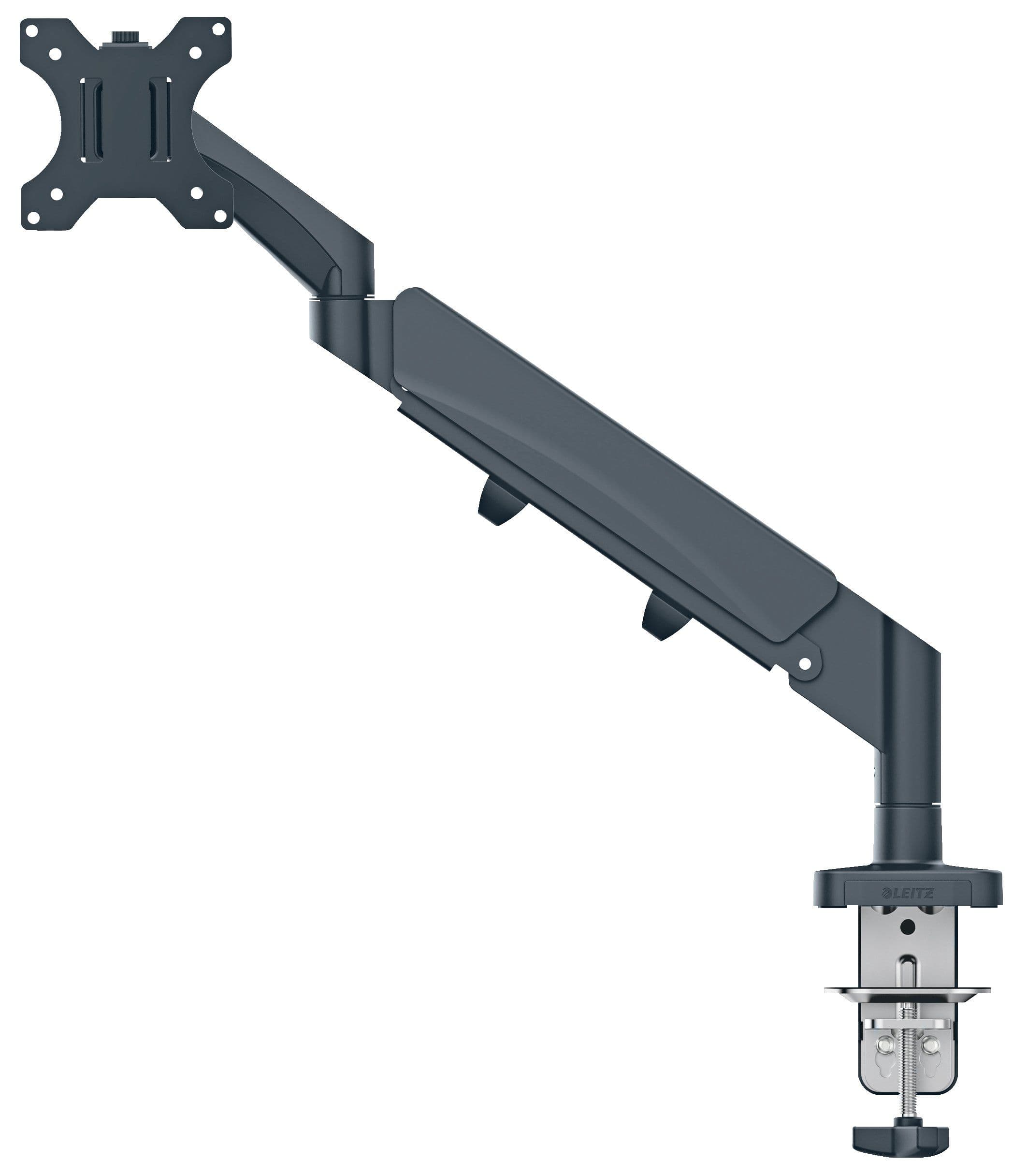Leitz Ergo monitorivarsi yhdelle näytölle, 9 kg, 43,2 cm (17), 81,3 cm (32), 75 x 100 mm, Korkeudensäätö, Harmaa