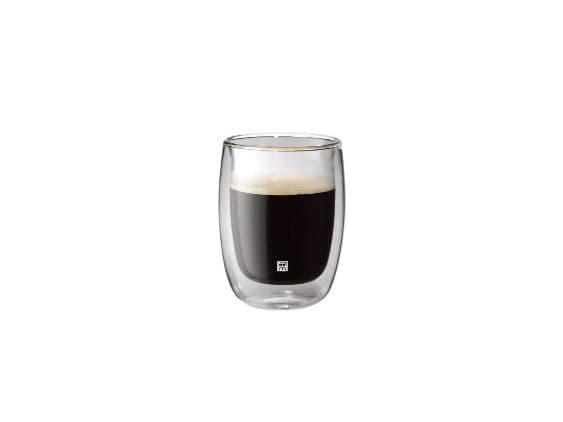 ZWILLING 39500-076, Läpinäkyvä, Borosilikaattilasi, Pyöreä, 2 kpl, Kirkas, 200 ml