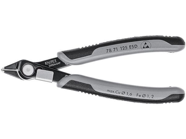 Knipex Super-Knips 78 71 125 ESD ESD-pihdit ilman viistettä 125 mm