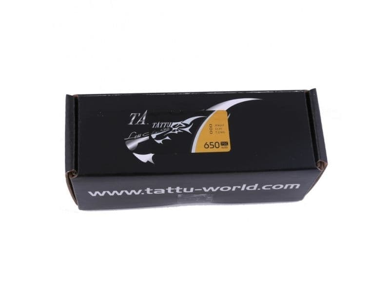 Tattu 650mAh 11.1V 75C 3S1P akku